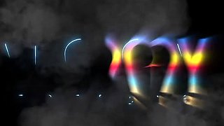 Amateur brunette fucks two big cocks