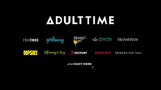 GIRLSWAY - MILF Boss Cory Chase Catches Stepdaughter Madelynn May Fucking Her GF Kay Kay In Office