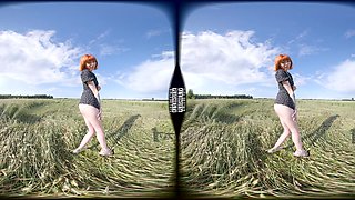 Emma Having Fun Outdoors