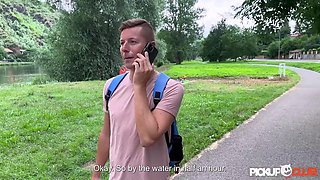 Nick Ross and Rika Fane Pound Isabella De Laa in Hardcore Outdoor Fuck