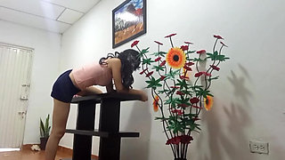 Cleaning Girl Gets Fucked by Her Horny Boss