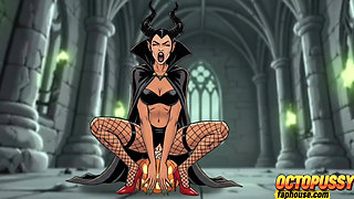 Sensual Maleficent: the Cartoon