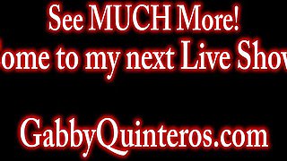 Watch sinful Gabby Quinteros's sex