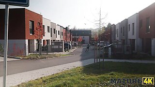 Horny MILF Cougar Slurps Cock Then Rides Like Crazy