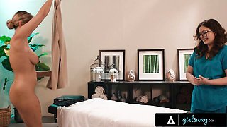 Girls Way - oil massage movie