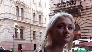 Mofos - Skinny blonde euro babe gets picked up