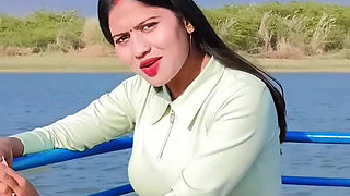 Local Desi girl art tattoo design on the boobs, After boobs sucking