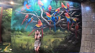 Art museum visit with Thai GF got horny