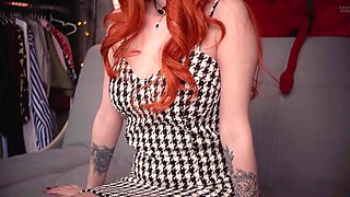 Tattooed Milf Witch Babysitter Seduces in Erotic Home