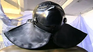 Bdsm action with masked chick