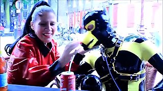gentle fetish anal actions with latex and bdsm