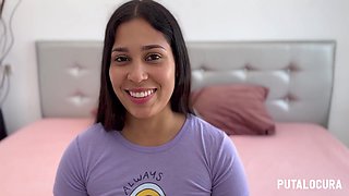 PutaLocura - The big-assed Colombian Natalie swallows Torbe's cum in a very dirty fuck