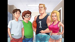 Arse, big boobs, manga porn