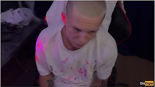 House-party gangbang leaves wife filled with cum and dirty talk