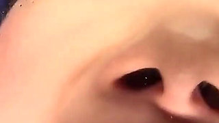 Tsubaki Kato and Himari Ogawa Initiate Ryo Kitakata Into Lesbian Tongue Kissing (レズ)