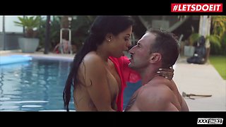 Canela Skin's Big Ass Slams Emilio Ardana's Huge Cock In Bikini