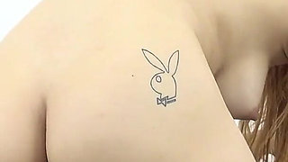 Friend Catching Beautiful Blonde Girl