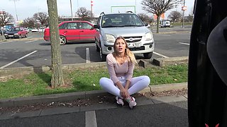 Sneaky Vyvan's steamy roadside rendezvous - raw and real