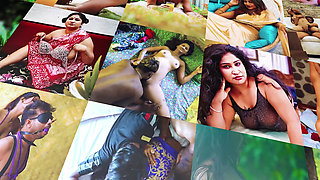 Desi Stepsister, Stepmom and House Maid Fights for Big Cock Step-Son to Fuck