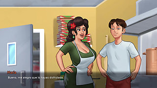 Summertime saga New Scenes With the character Maria +18 Porn game