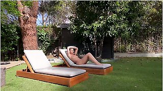 Slutty Blonde Step Sis Loves Outdoor Sex - Lily Phillips & Lev Lieben