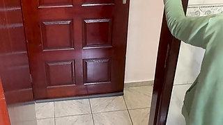 A Rubs Against His Step-sister in the Bathroom