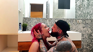 Shower Room XXX - Pussy Play, Squirt, Cum Swapping