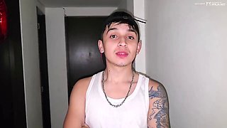 Beautiful Latina Megans Debut Creampie Ride