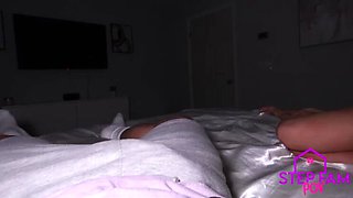 Hot Step Sister Ashlyn Angel Fucks Step Brother In Bed - Blonde Petite Amateur Roleplay