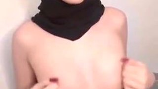 Kayesha Tiktoker Hijab Hyper Colmek Terbaru