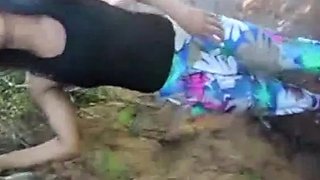 Brazilian Hooker Gives Wild Street Blowjob Action
