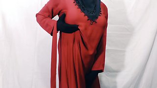 Indian Beautiful Hijabi Muslim Couple Thirsty For Fuck