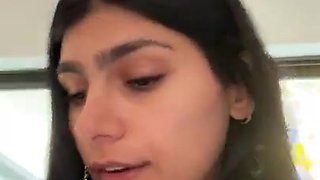 Mia Khalifa Morning Unwrap Taunt PPV Flick Leaked