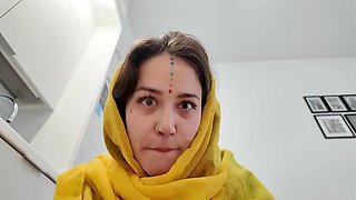 Horny Stepbrother Pounds Hijab Afghan Stepsister Hard - Mari Galore & Qombol