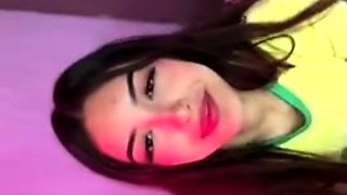 Brunette Solo Webcam Masturbation