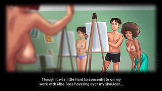 Barbara's Erotic Art Lessons - Summer Time Saga