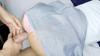 A Schoolgirl at Just 18 Years Old Changes Her Body for Grades with Her Teacher After Class.