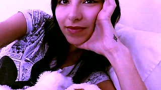 ASMR Glow Unedited Video in Panties - When You Can't Sleep