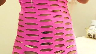 Video Mom Daughter big boobs striptease masturbation