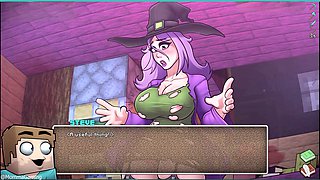 Jenny joins the fun in HornyCraft with some serious lovemaking in Minecraft