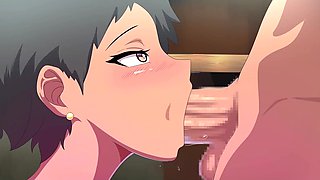 Animated bitch squirts from fucking big cock - Hentai