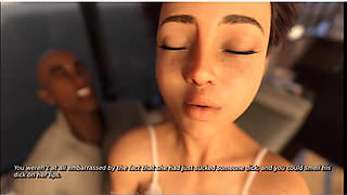 My Hotwife - Gameplay -roleplay - Kiss It - Cuck Husband Gives Permission to Kiss a BBC