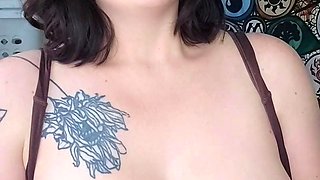 Boob play and asmr (I love you, I'm glad you're home)