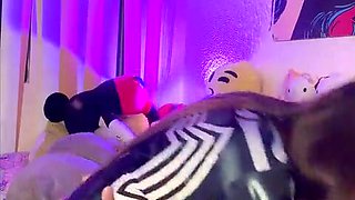 Super-naughty Spidergirl to the rescue of her beau's monstrous beef whistle - KLOELAMARAVILLA