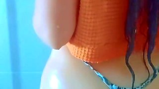 College Girls Erotic Shower Session