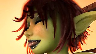 Gibby's Private Time (Giantess / Shrunk, insertion, vagina)