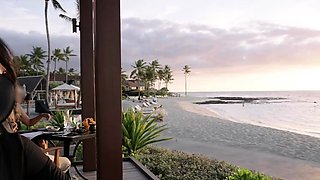 Sexy amateur brunette asian babe masturbating