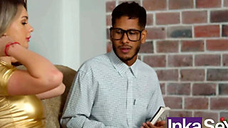 Russian MILF Teacher Punishes Young Black Stud With Hard Anal Fuck