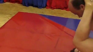 Wrestling virgin dominated