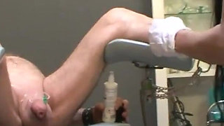 Waxing a small cock old man